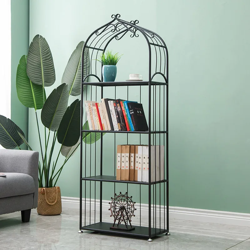 

Organizer Children'S Bookcases Mobile Library Bookshelf Corner Shelf Modern Bedroom Scaffale Libreria Minimalist Furniture