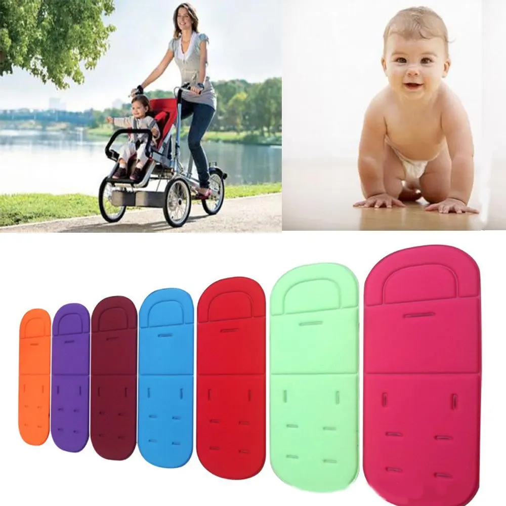 Cuscino del sedile del passeggino passeggino per bambini carrello per auto seggiolone sedile carrello materasso morbido passeggino cuscino accessori