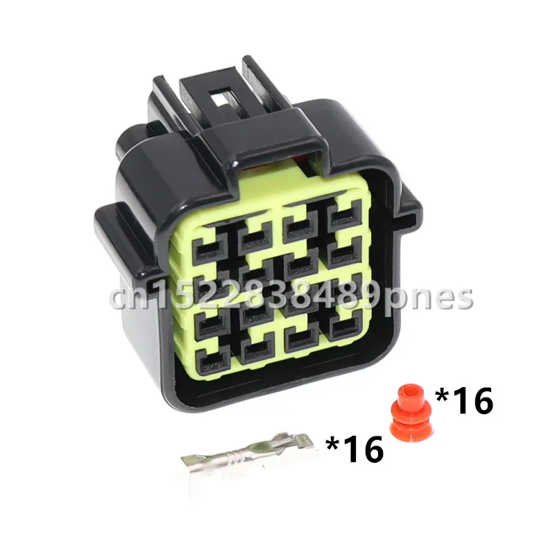 16 Pole Auto Wiring Harness Connector Waterproof Socket Automobile Electrical Plug Car Parts FW-C-16F-B