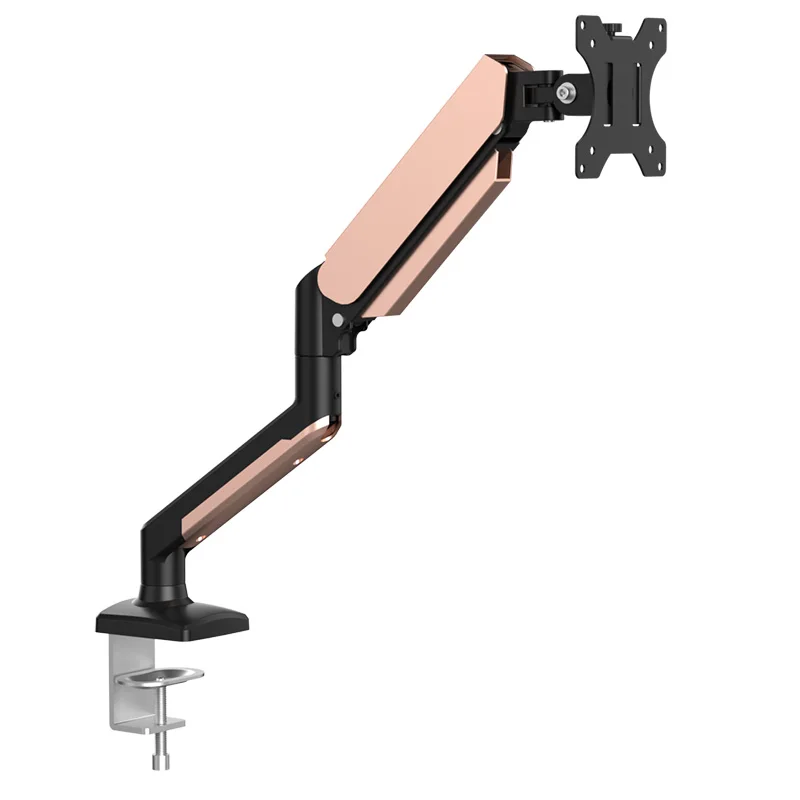 

HILLPORT Desktop Monitor Arm Holder 17-35" Full Motion Gas Spring Mount, Heavy-Duty Support for LCD/LED Monitors & TVs, M1