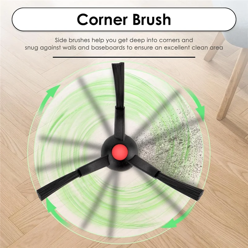 M17K-Replacement Side Brush For Eufy Omni S1 Pro/E28/E35/E25 Robot Vacuums- Corner Brush Accessories Kit