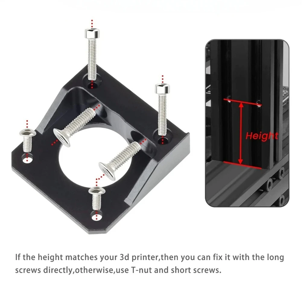 A003 Z Stepping Motor Fixing Holder Bracket for / 3 Pro 3D Printer Stepper Motors Upgrade Base Mount
