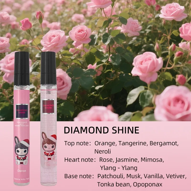 10ml*2 Perfume Gift Set Women Eau De Parfum Long Lasting Glitter Fragrance Portable Mini Scent Duo Elegant Sweet Luxury Premium view 6