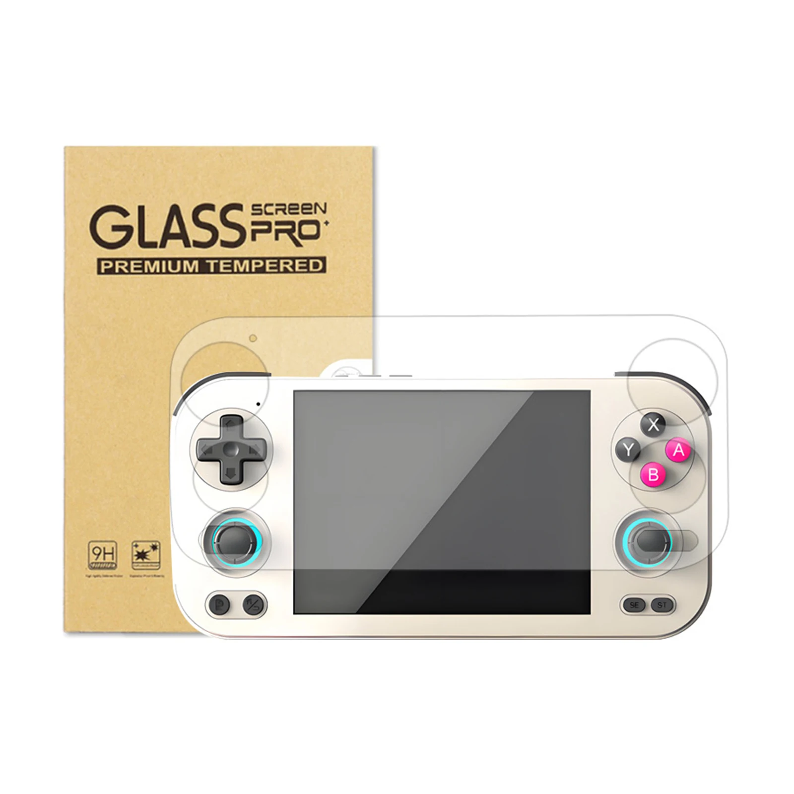 High Quality HD Tempered Glass Film Screen Protector For Anbernic RG476H Console Full Screen HD Tempered Glass Film Accessories