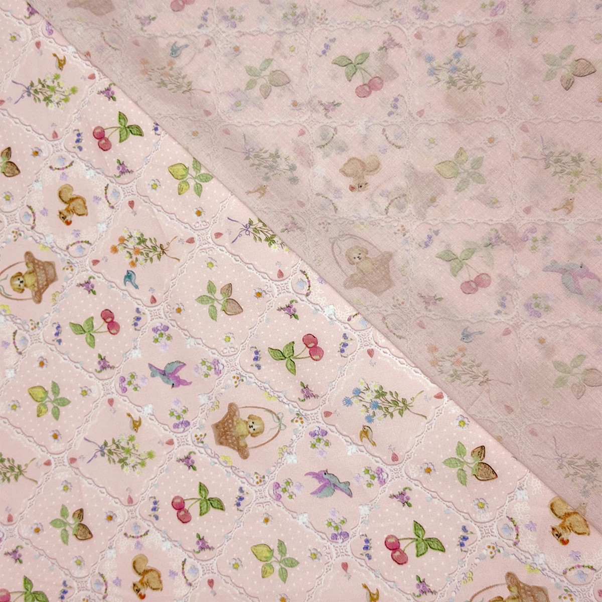 tessuto-popeline-100-cotone-organico-73gsm-con-stampa-di-animali-carini-rosa-1m-2m-3m-4m-5m-per-abbigliamento-bambini