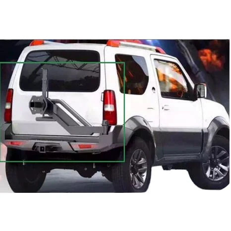 Rear Bumper With Tire Rack Guard Bumper For Suzuki Jimny For Suzuki Offroad From