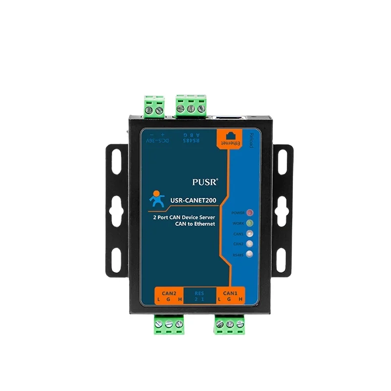 USR-CANET200 Industrial CAN to Ethernet Converter