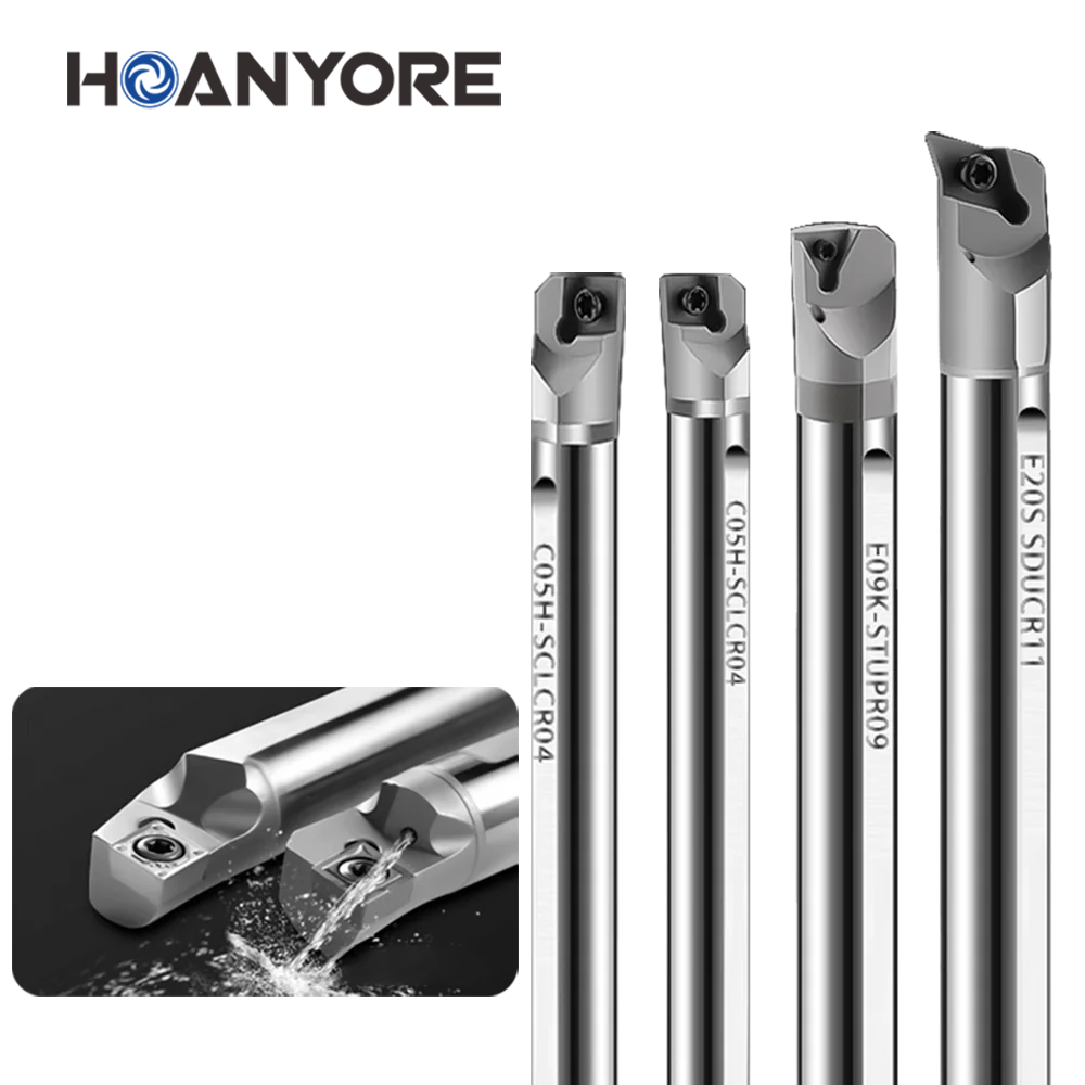 Small inner hole turning tool Small hole boring tool SCLCR inner hole tool bar CCMT06 blade Seismic tool bar