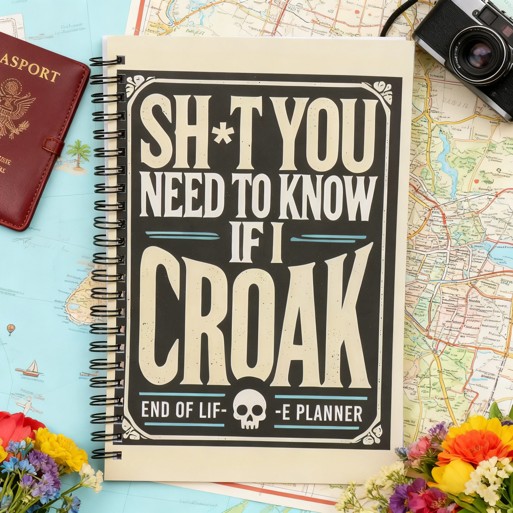 

Журнал планирования жизни | Руководство по записи срока службы для взрослых, руководство по инструменту для планирования недвижимости, высококачественная бумага, блокнот со спиральной переплетением