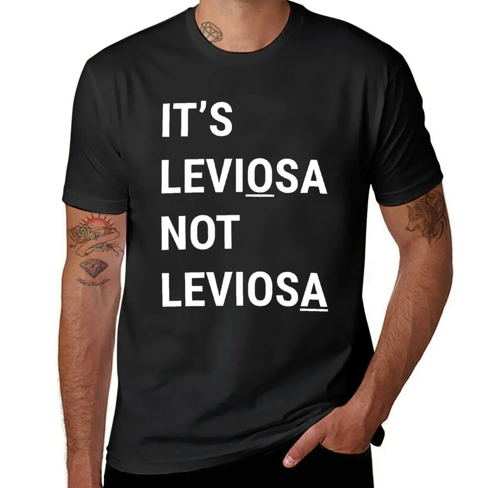 POTTER 1 - LEVIOSA T-Shirt cotton graphic tees summer top men t shirt