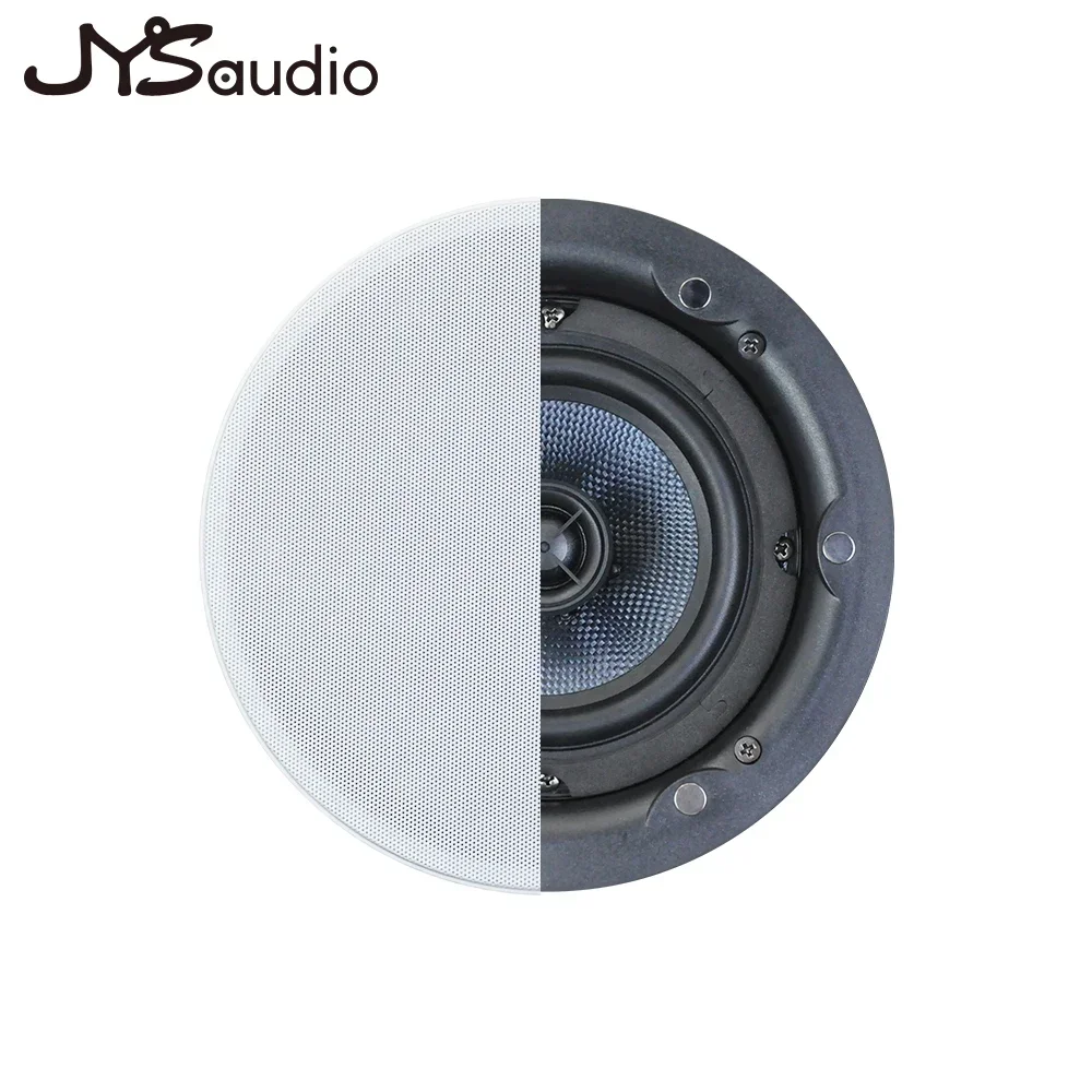 5.25 Inch Ceiling Speaker Shower Home Theater Audio Coxial Class D Digital Power Amplifier Module In Wall  Loudspeaker for Hotel