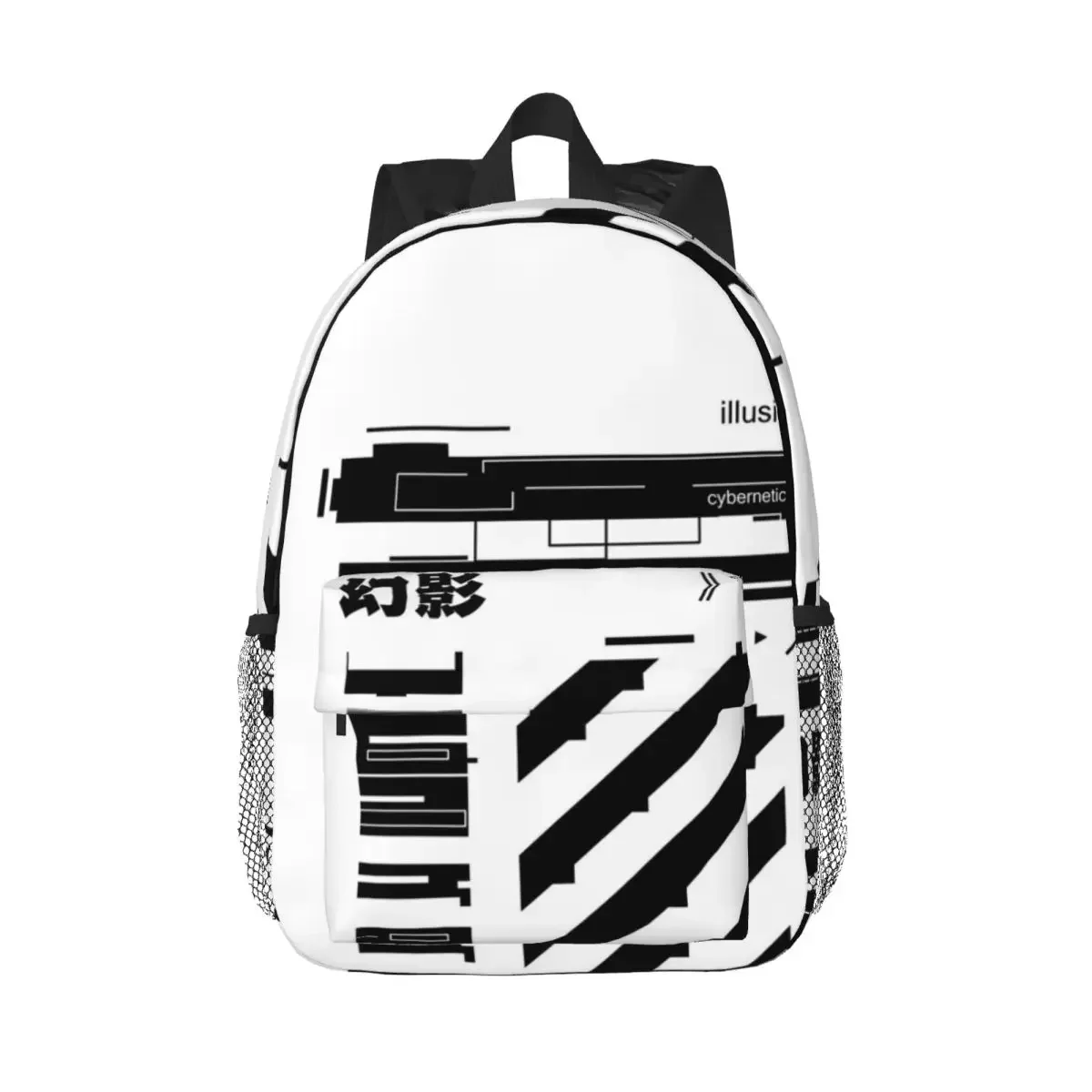 Illusion Xr7 Techwear Mochilas para meninos e meninas, mochila para laptop, bolsa de ombro para crianças, mochila casual, mochila escolar, grande capacidade