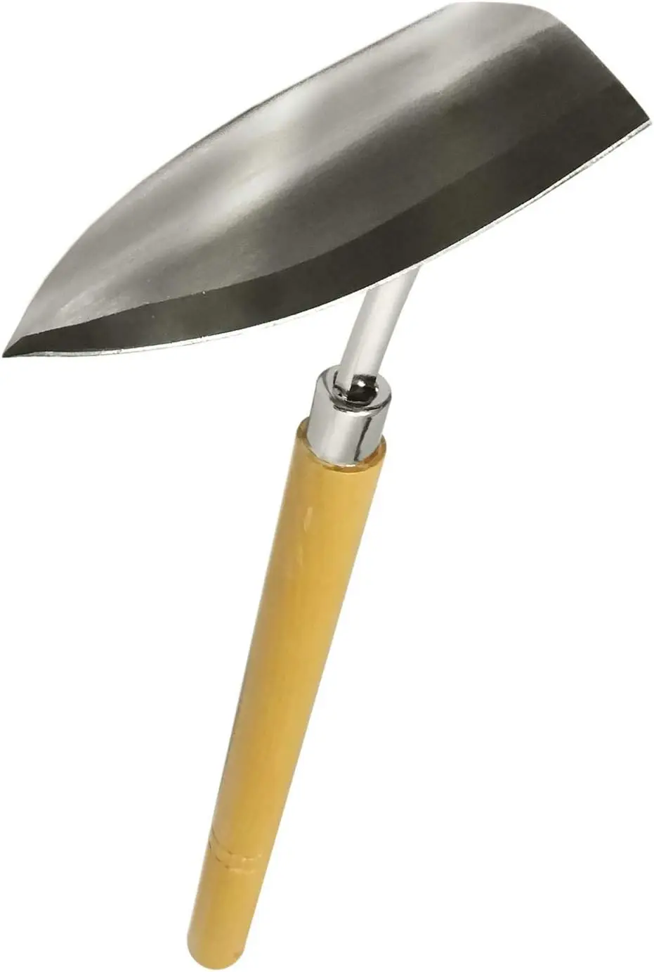 

Japanese Stainless Steel Triangle Hoe for Hand Weeding with Ergonomic Grip