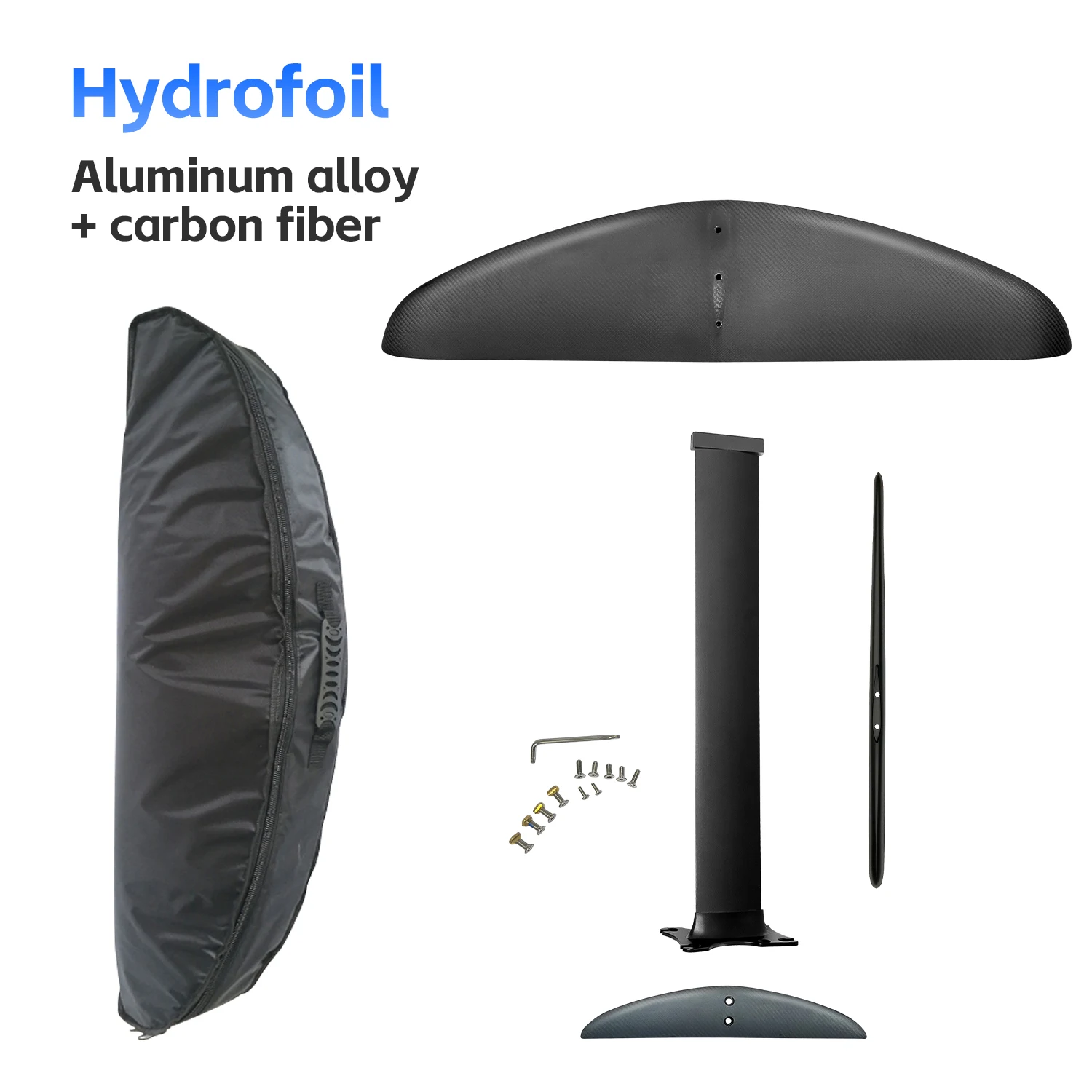Entry-level hydrofoil set Carbon fiber foam board Big front surf SUP Durable and stable Easy to ride hydrofoil