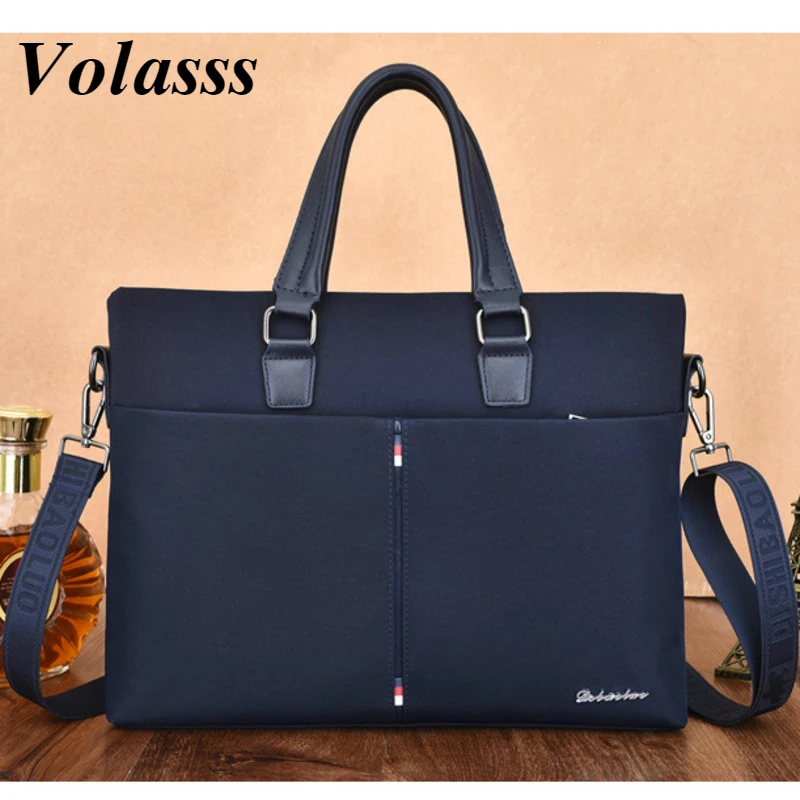 

Volasss High Quality Male Business Briefcase For Men Handbag Oxford Men's Shoulder Computer Bag For Office Work Bags Sac Homme