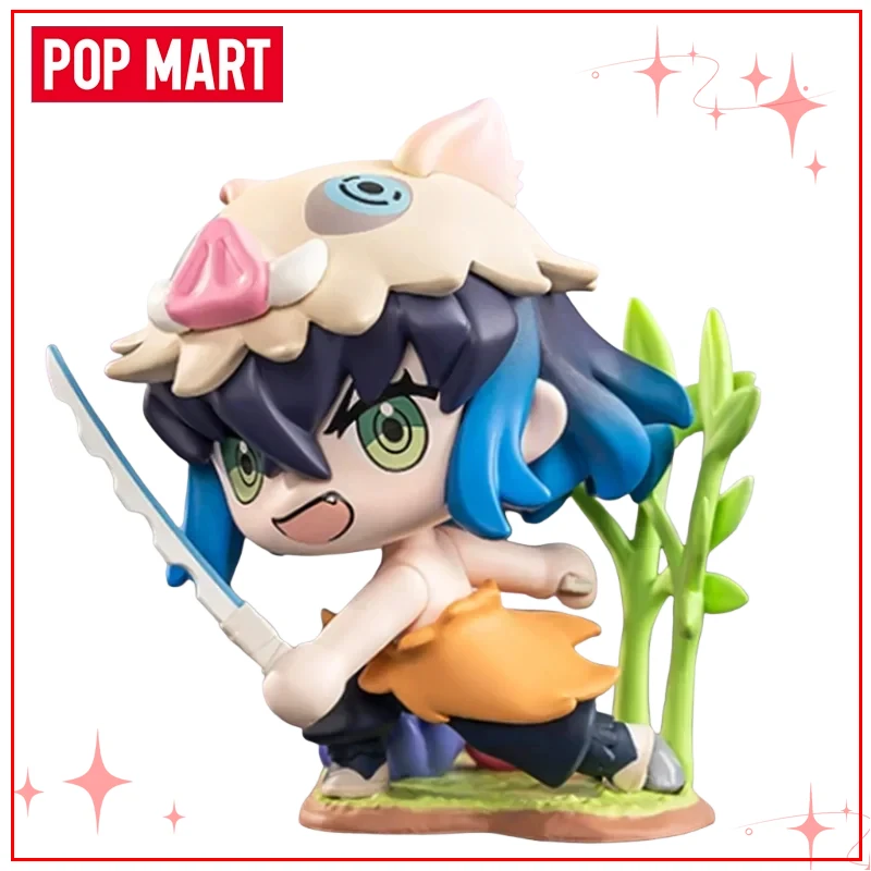 Pop Mart Demon Slayer Kimetsu no Yaiba Birth Flower Series слепая коробка Рождественский подарок