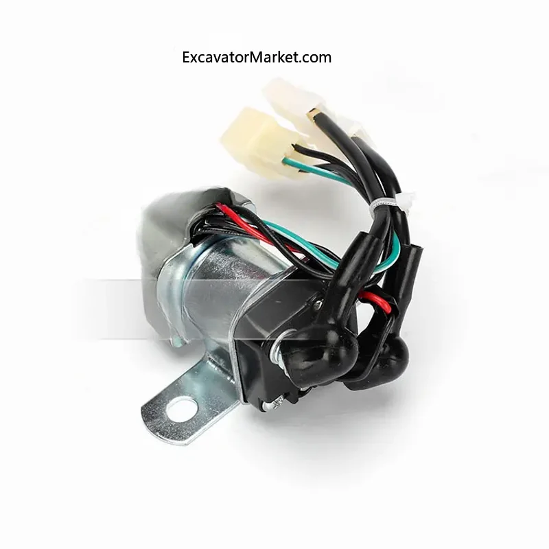 Excavator Accessories for Excavator Hitachi Relay Start Motor EX120 200 220-2 Isuzu 6BG1/6HK1 Engine