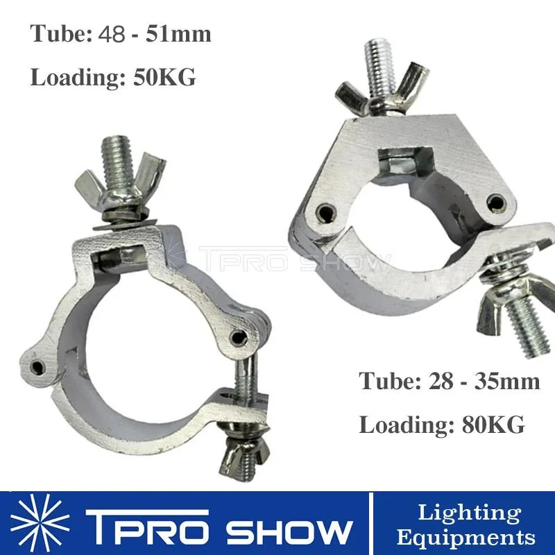 

10Pcs Moving Head Clamp Aluminium Hook O Shape DJ Clamps For DJ Light Equipment LED Par Stage Light Machine Hang On Truss Stand