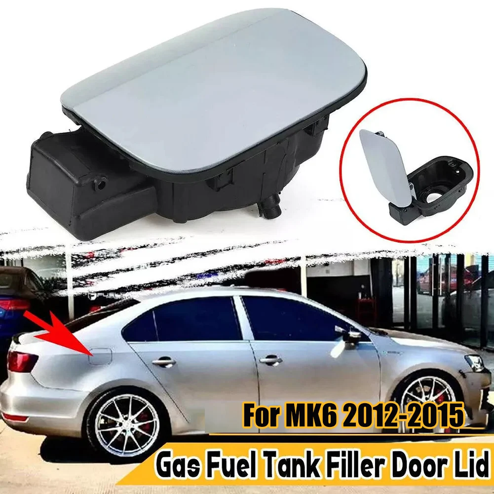 Car Fuel Gas Tank Filler Door Lid Flap Cover For MK6 16D809857 5C6809857D Petrol Diesel Tank Covers Car Accessories