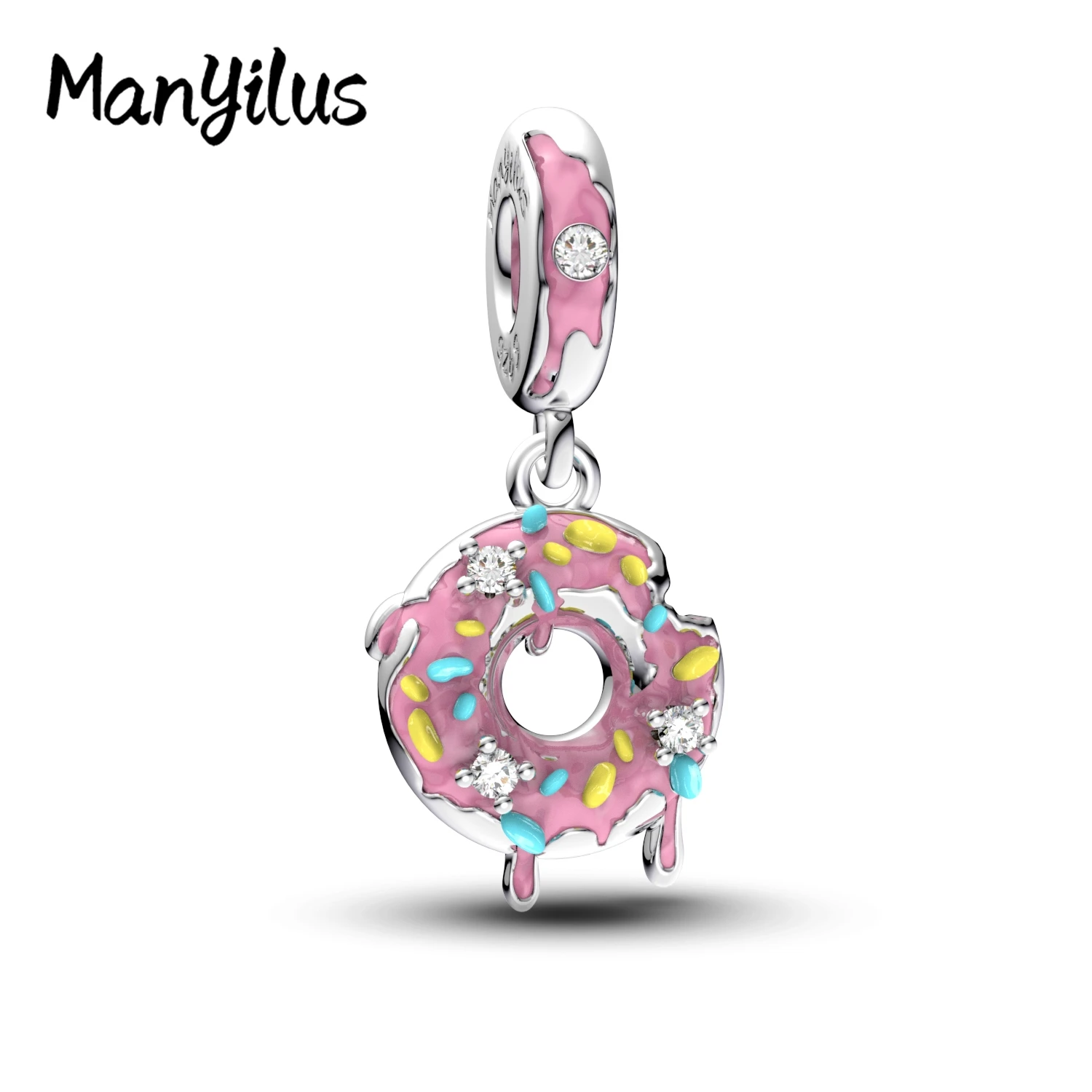 

Manyilus Silver 925 Charms Real Jewelry Croc Charms Pendants for Bracelets Trinket High Quality Fine the Neck Original Charms