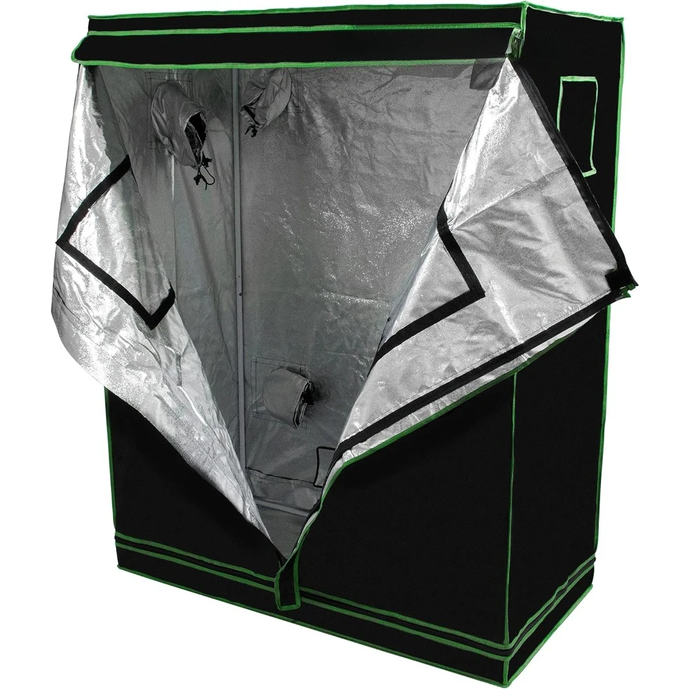 

48x24x60 Reflective Indoor Grows Tent 2x4 -- Mylar Grow Tent - for Indoor Grow Room -- Hydroponics Growing Tent - Grows Tents