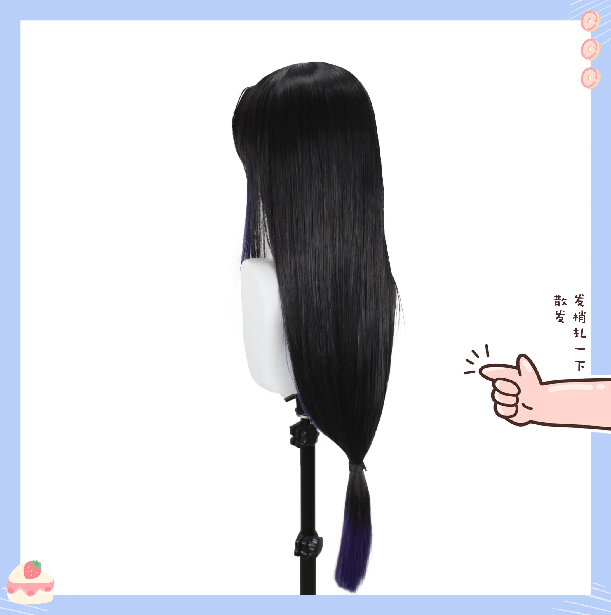 アニメドラゴンメイドエルマコスプレウィッグエルマコスプレ小道具帽子ドラゴンホーンエルマ髪ハロウィンパーティー大人女性男性