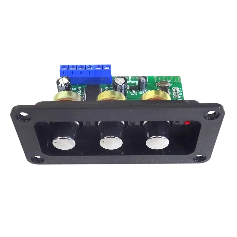 Kit de carte d'amplificateur de puissance audio Bluetooth 30W avec câble femelle CC + télécommande BTpig Mono Subwoofer