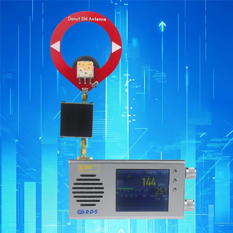 B04B-TEF6686 Radio Receiver All Band FM/MW/Shortwave /LW Radio Portable Handheld Radio With Donut Antenna Amplifier