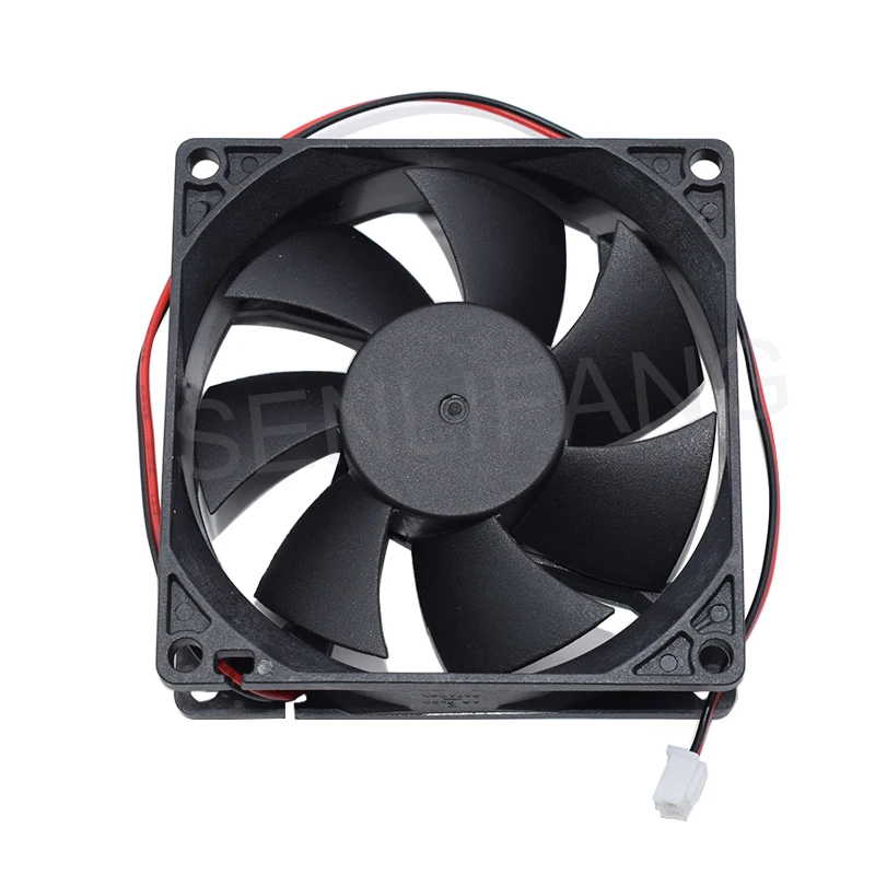 2pcs For HDH0812EA -A 12V 0.38A 8025 Large Air Volume Fan 8CM 2