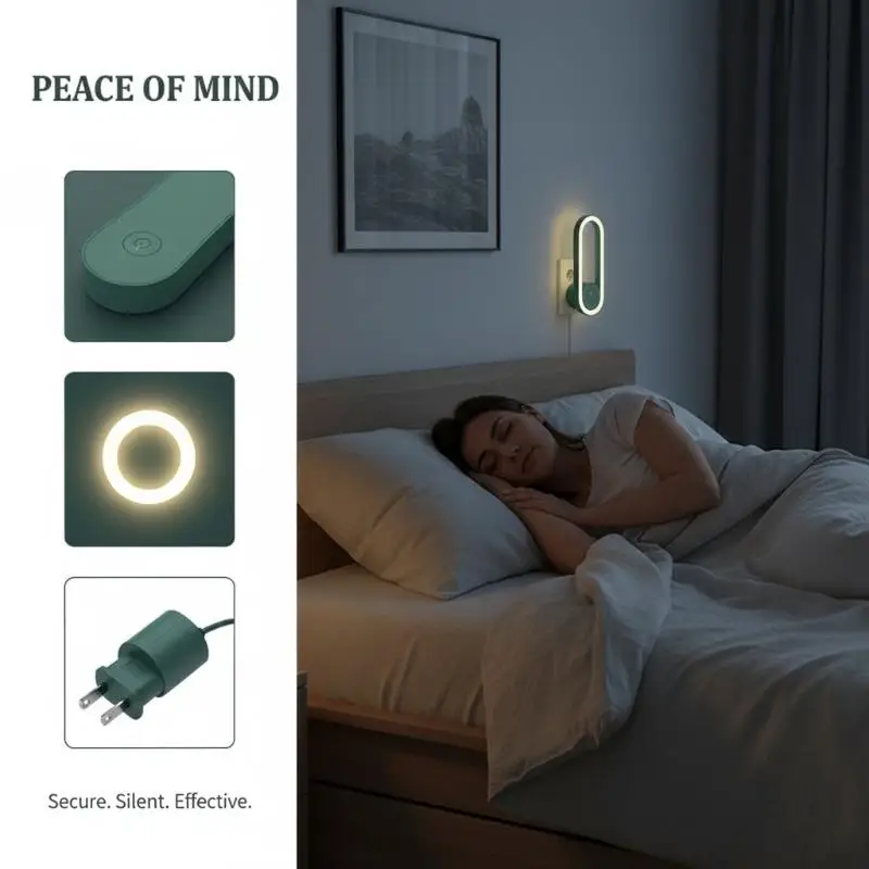 2026 Upgraded Ultrasonic Home Guardian Cat-Specific Indoor Environment Management System Led Night Light For Indoor Outdoor Use