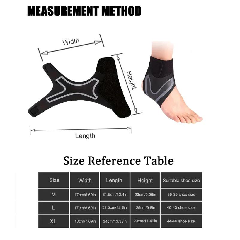 1 Pc Ankle Brace Support Compression Sleeve Breathable Running Foot Bandage Football Cycling Protective Wrap Sport Socks