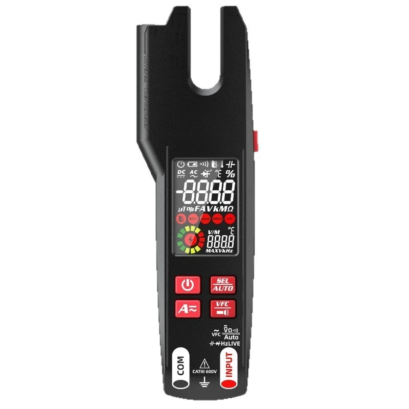 Digital clamp multimeter high-precision automatic AC and DC ammeter electrician maintenance U-clamp meter