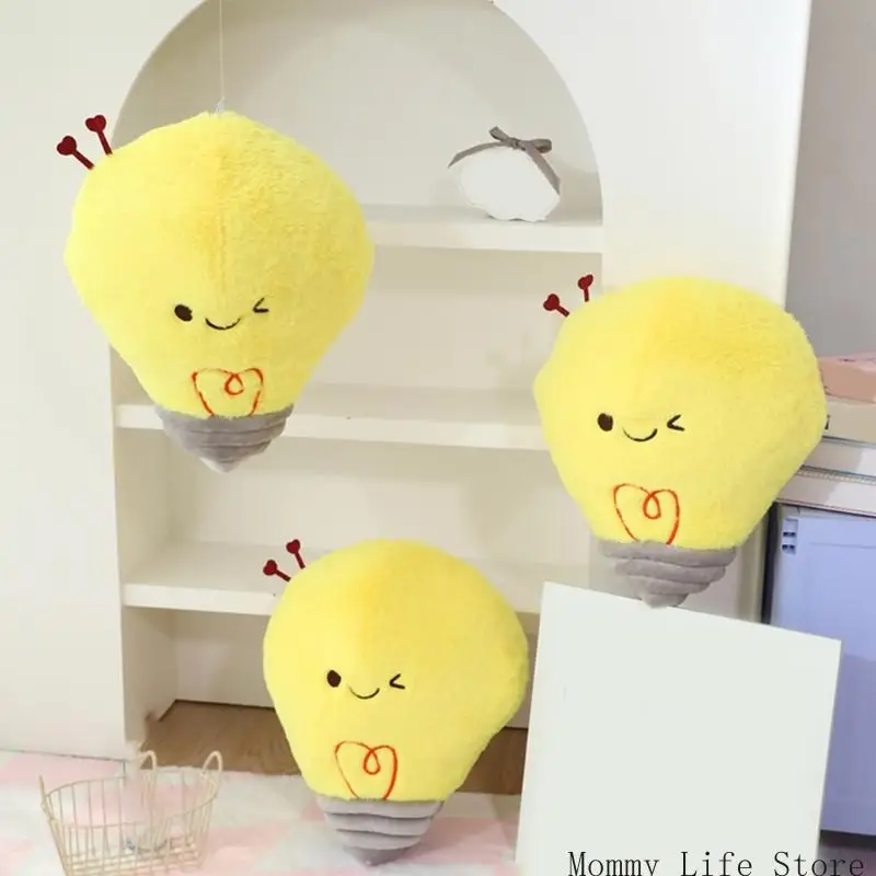 유아용 기발한 전구 플러시 장난감 세트 부드러운 닭 모양 디자인 안전한 씹을 수 있는 아기 선물