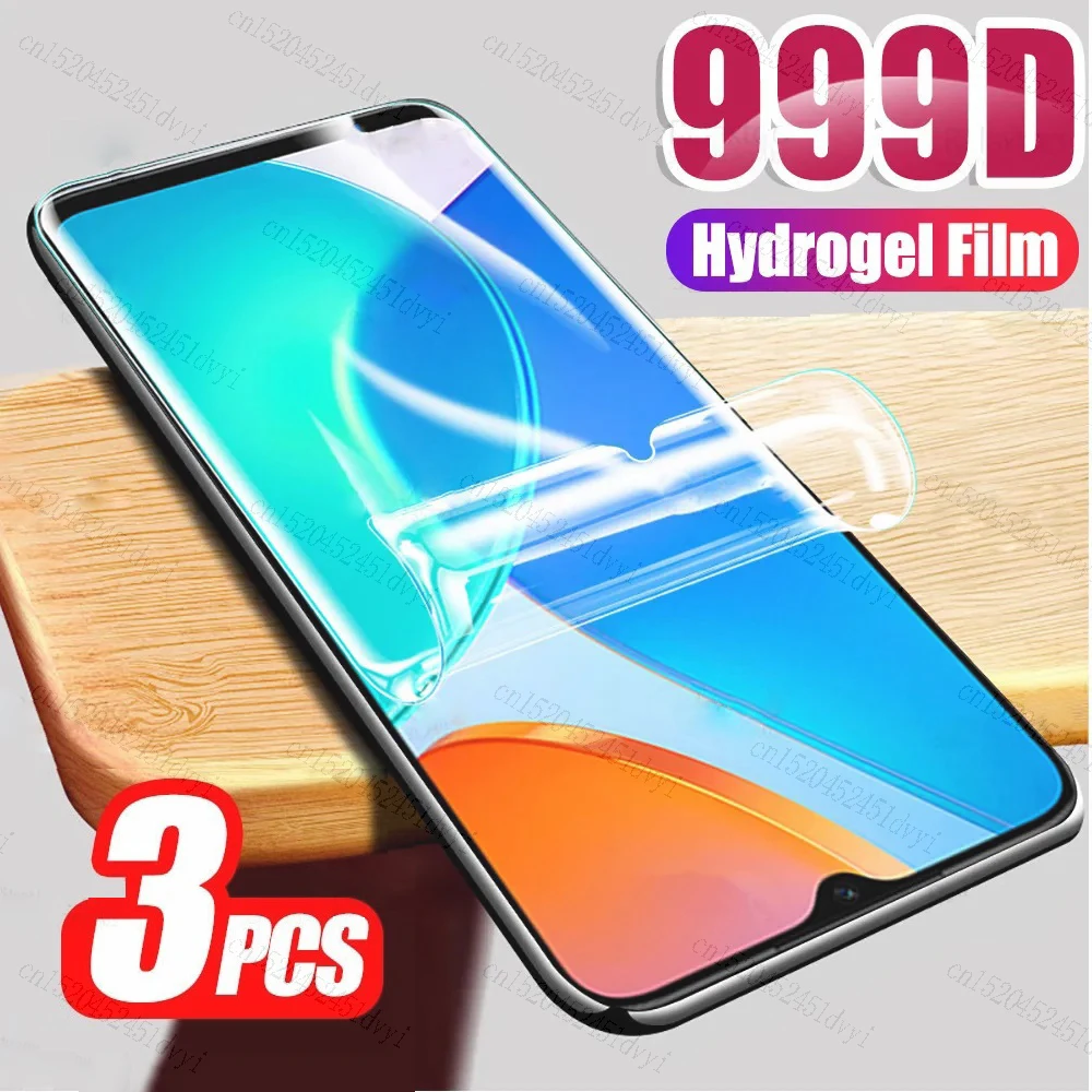Гидрогелевая пленка для телефона Realme C51 C53 C55 C35 C33 2023 C31 C30 C30s C25y C25s C25 C21 C21y C20 C20A, защитная пленка для экрана, 3 шт.