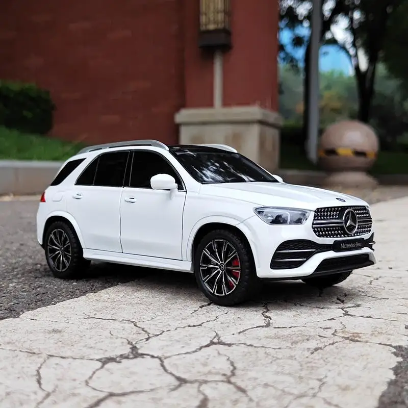 1:24 Mercedes-Benz GLE350 Six-door Sound and Light Pull-back Metal Toy Children's Simulation Alloy Car Model Ornaments