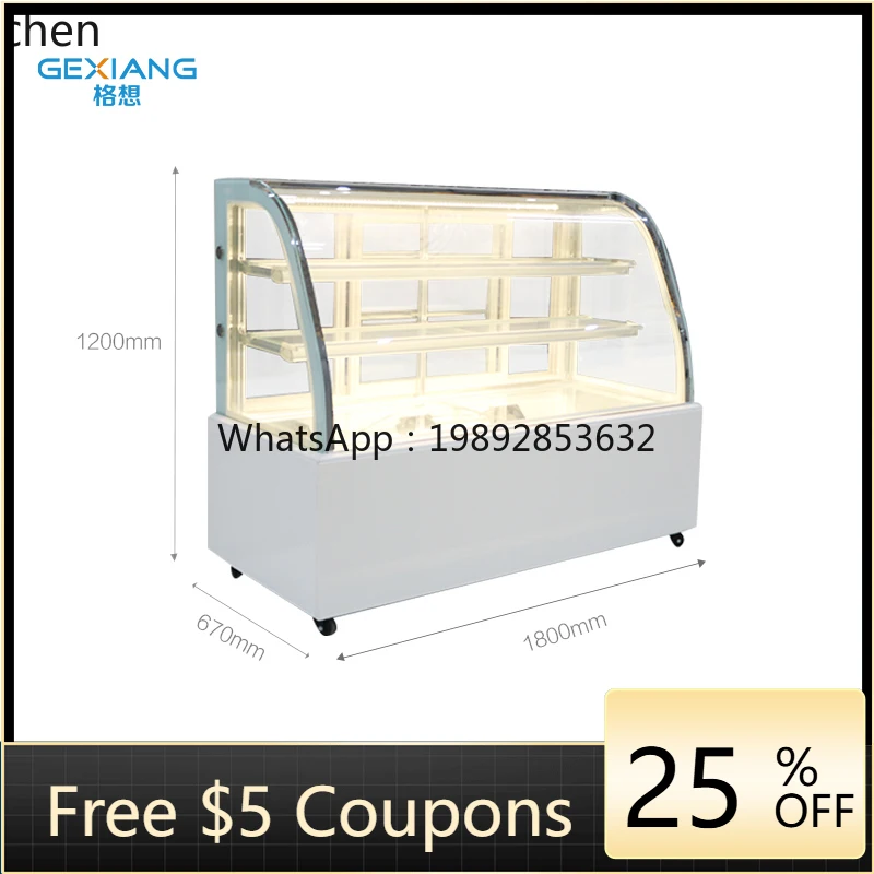 ZS  cake refrigerated display cabinet air-cooled dessert west point refrigerator small vertical fruit fresh-keeping cabinet