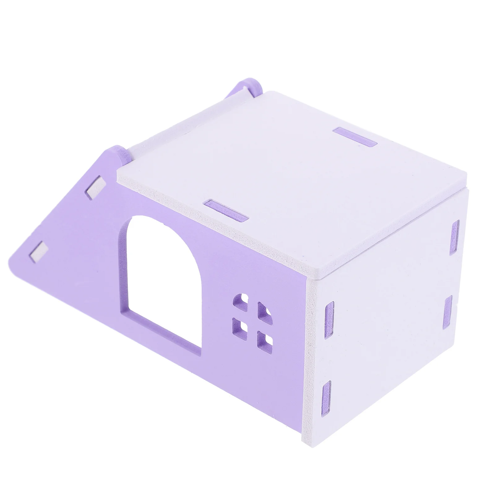 عش النوم كبير بولي كلوريد الفينيل مخبأ الحيوانات الصغيرة لخنزير غينيا أرنب شينشيلا الفئران كوخ الحيوانات الأليفة قفص الموئل الزخرفية