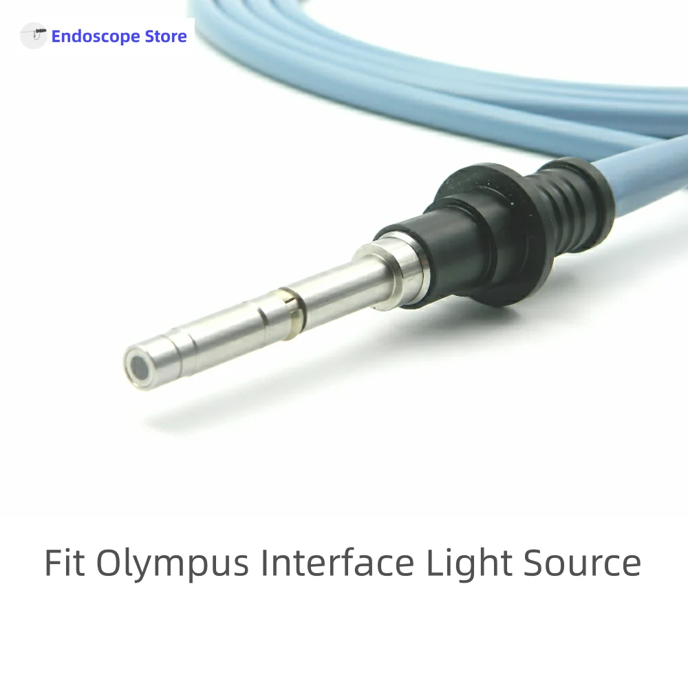 Medical Olympus Interface Endoscope Light Source Optical Fibers Cables 2.5m 3m Autoclave Customized