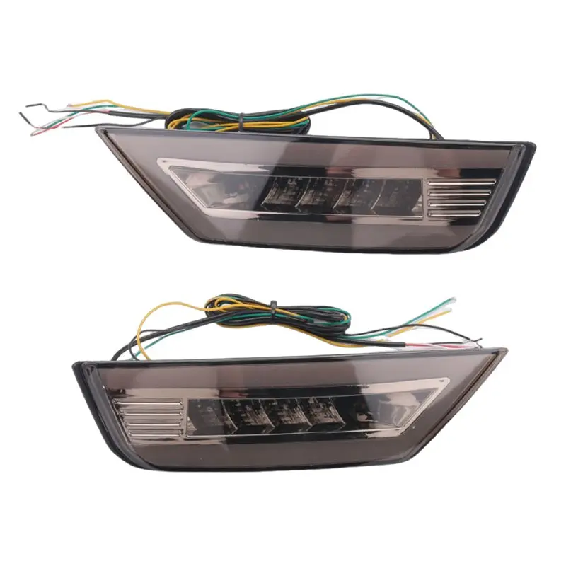 Dependable-12V Rear Bumper Lamp Reflector Fog Light Turn Signal For Ford Focus Hatchback 2009-2013 Ecosport 2013-2020 Kuga Escap