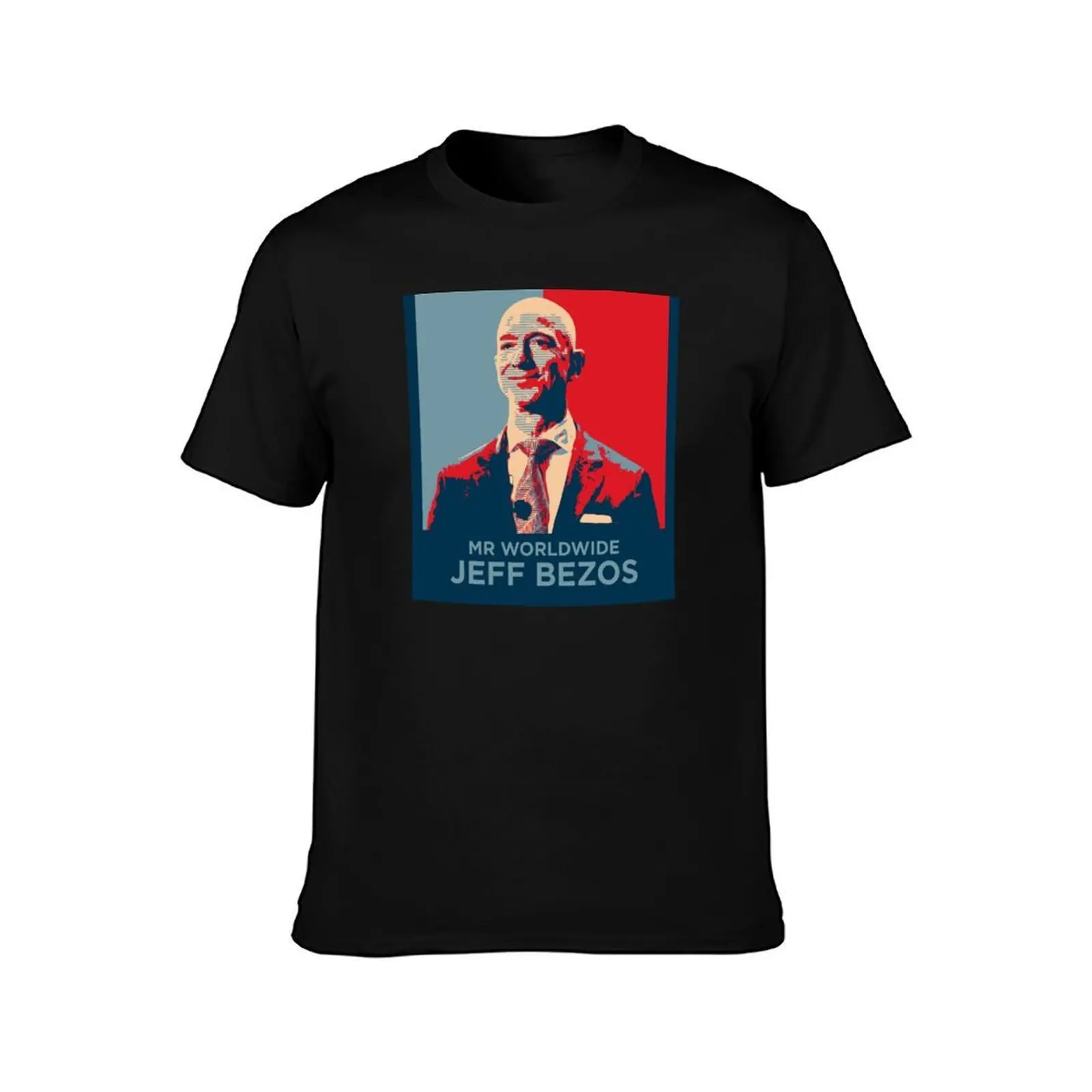 JEFF BEZOS vintage T-Shirt, Summer Casual Cotton Tee, Oversized Streetwear Tops, Vintage Graphic Print, Loose Fit Short Sleeve