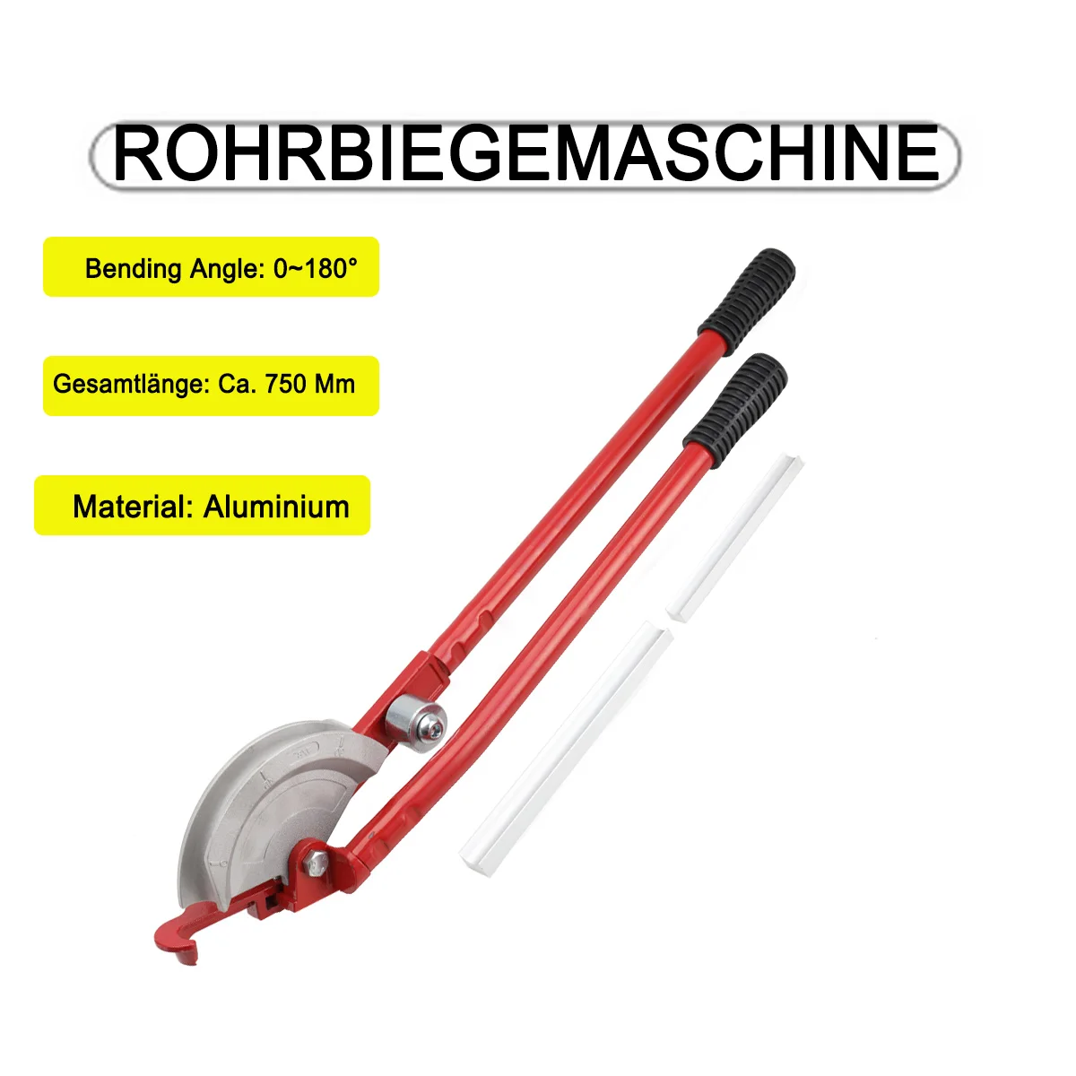 Kupferrohr-Biegemaschine, manueller Rohrbieger, 15 mm/22 mm, schweres Sanitärwerkzeug – Detail 1