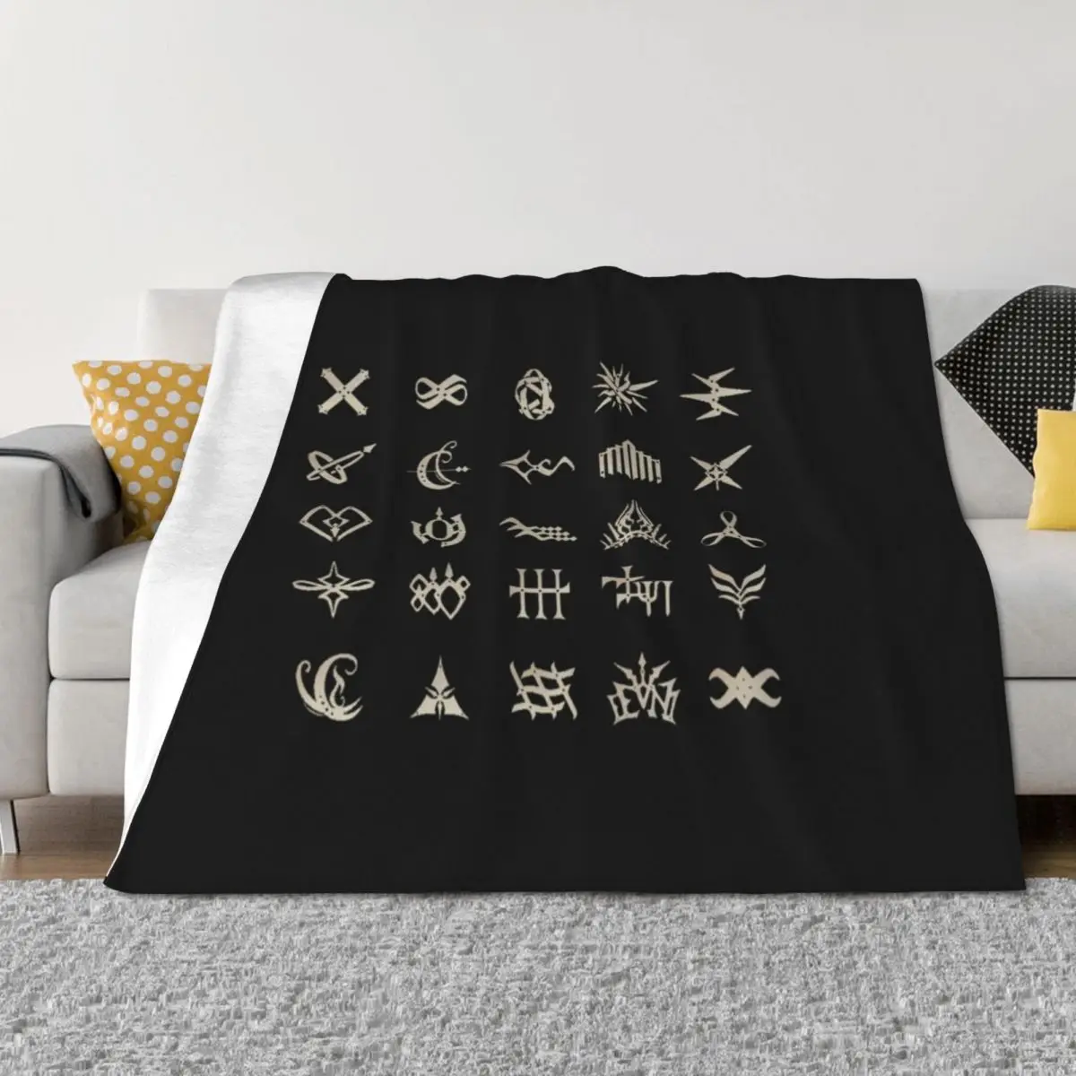 

Code Vein Blood Codes Throw Blanket Blankets For Baby Travel cosplay anime Personalized Gift Blankets