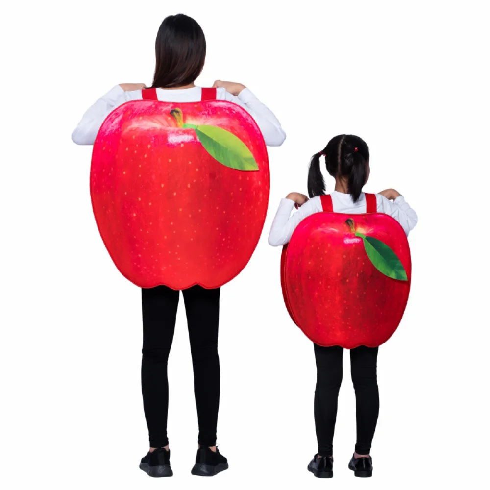 Halloween Party Cosplay Apple Costume For Adult And Children