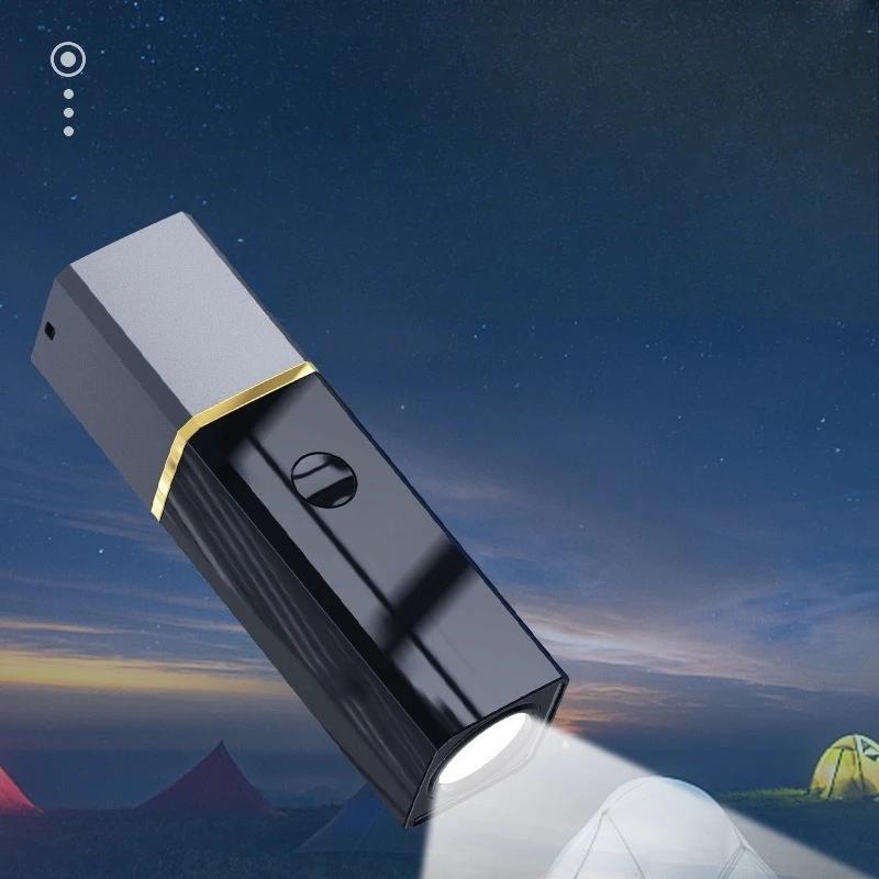 New Style Mini Capsule Power Bank with Fast Charging and Plug Rechargeable Outdoor Portable Pocket Power Bank