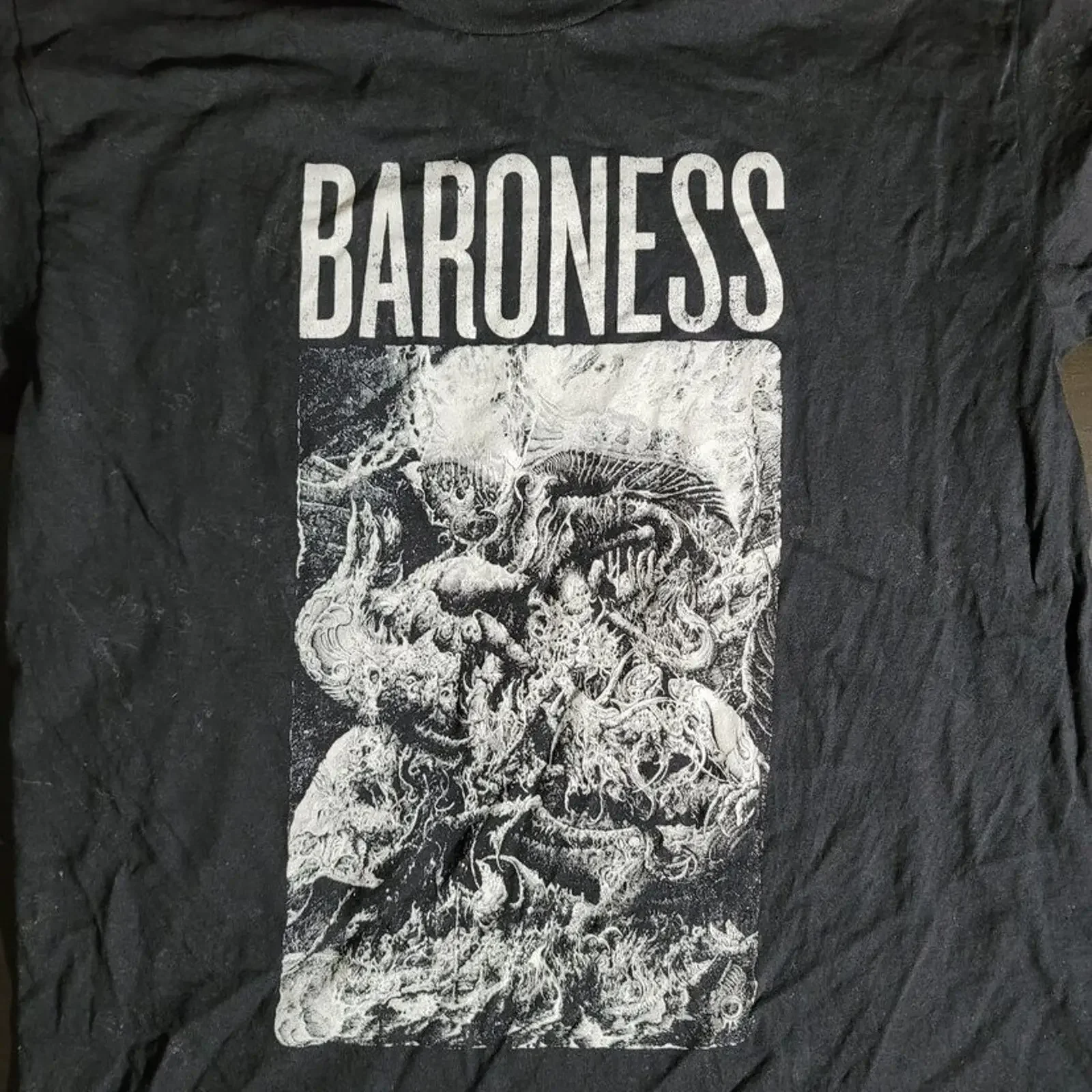 Rock Band Baroness T Shirt All Size S To 5XL ZA764 vintage Washed Unisex Stretched fashion designer clothes Versatile Casual