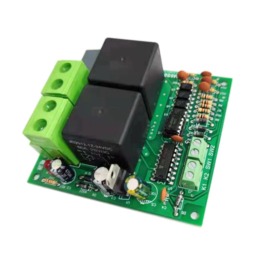 Motor Speed Controller DC 12V 24V 80A para a frente e reverso controlador automático Dc Motor Drive Module com limite