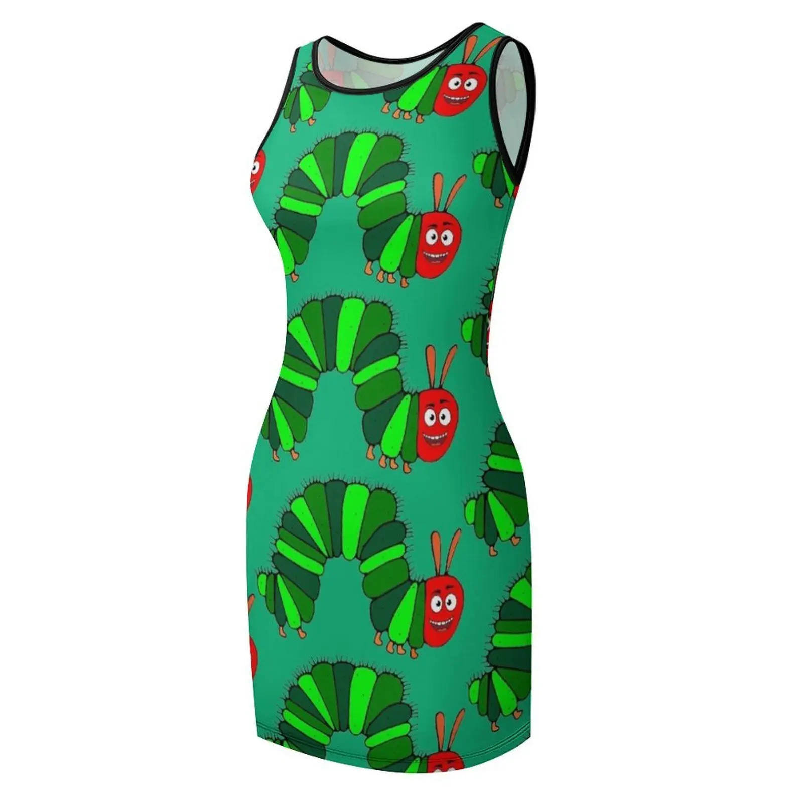 The Hungry Caterpillar t shirt - The Greedy T shirt - Greedy t-shirt - Cute Greedy shirt Sleeveless Sundress party dresses woman