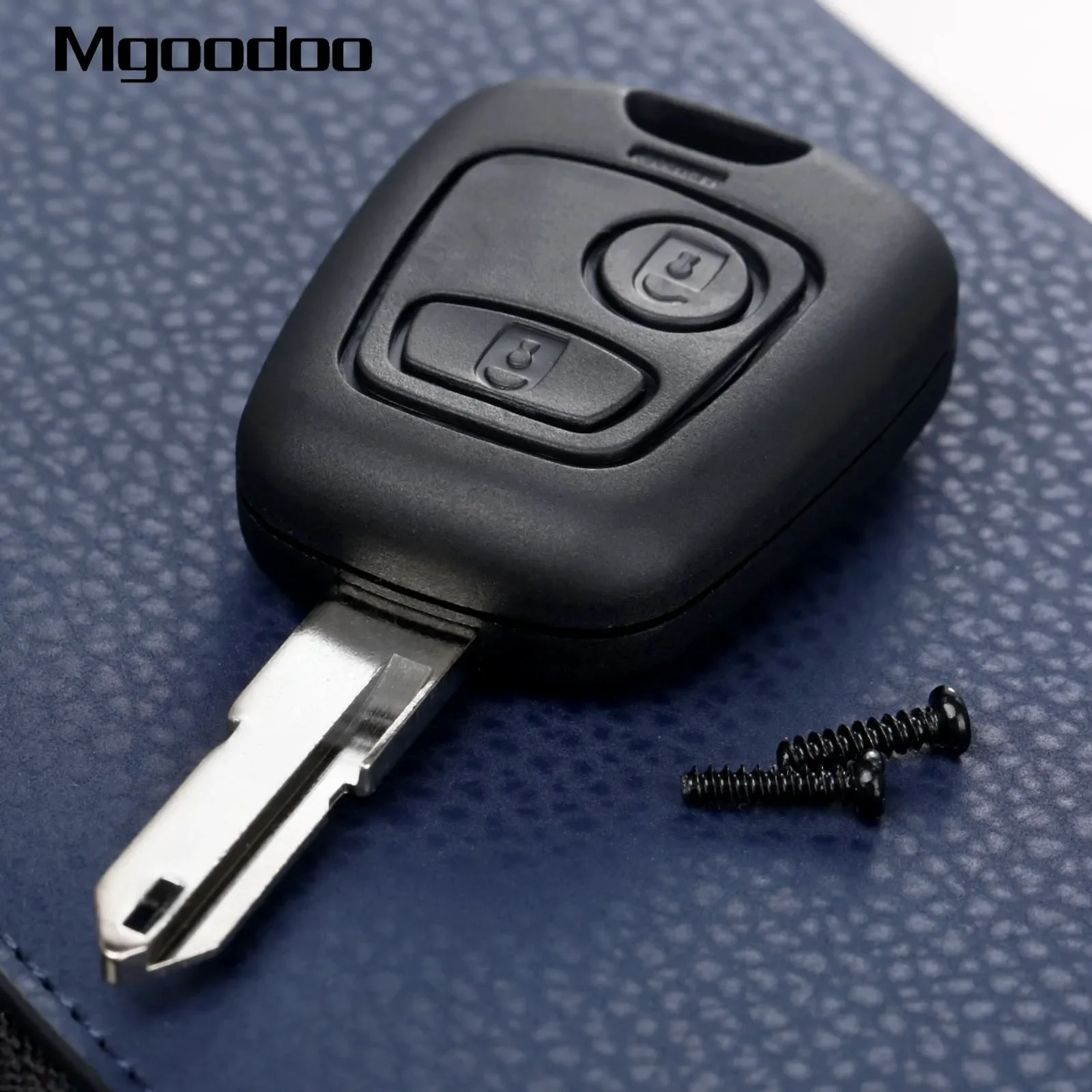 

Mgoodoo 2 Buttons Remote Key Case Shell ForPeugeot 306 106 206 405 Blank Auto Replacement Key Fob Shell Case Covers Car Accessor