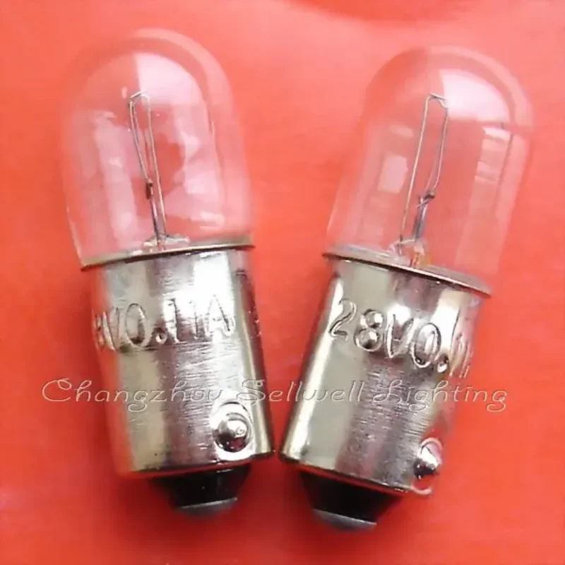 28v 0.11a Ba9s T10x28 Miniature Lamp Light Bulb A322 2025-03