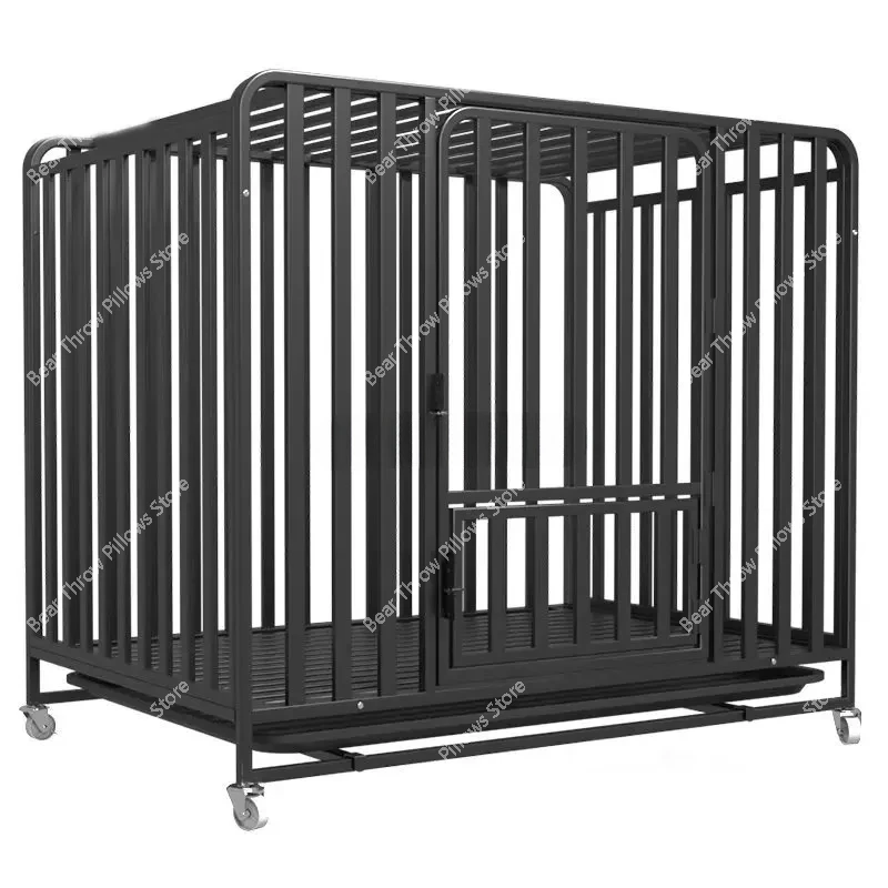 

Indoor Large Capacity Dog Cage Medium Large Dogs House Household Large Free Space Cat Dog Villa Oversized Pet Cage Pets Supplies